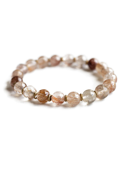 Rutilated Quartz Bracelet