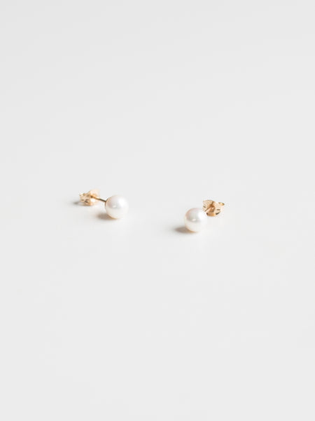 Pearl Stud Earrings