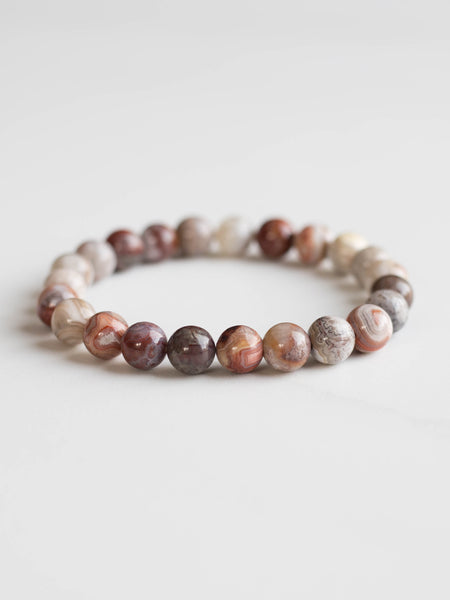 Laguna Lace Agate Bracelet